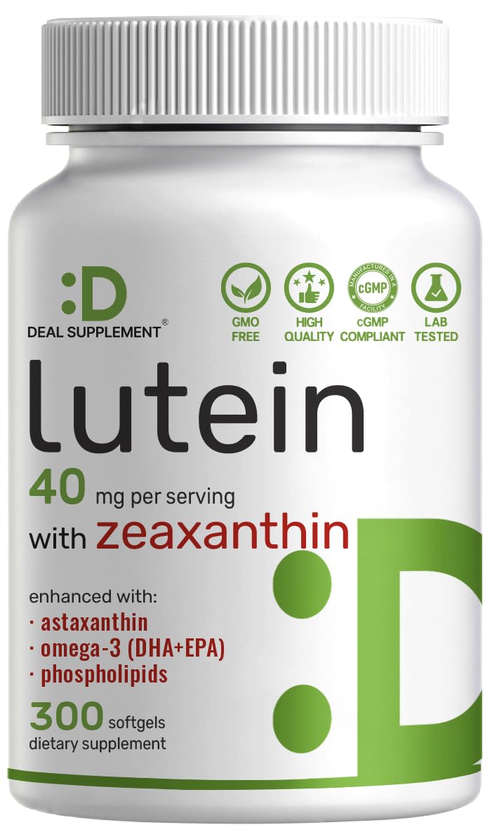 DEAL SUPPLEMENT frasco de 300 softgels mostrando la presentación y duración