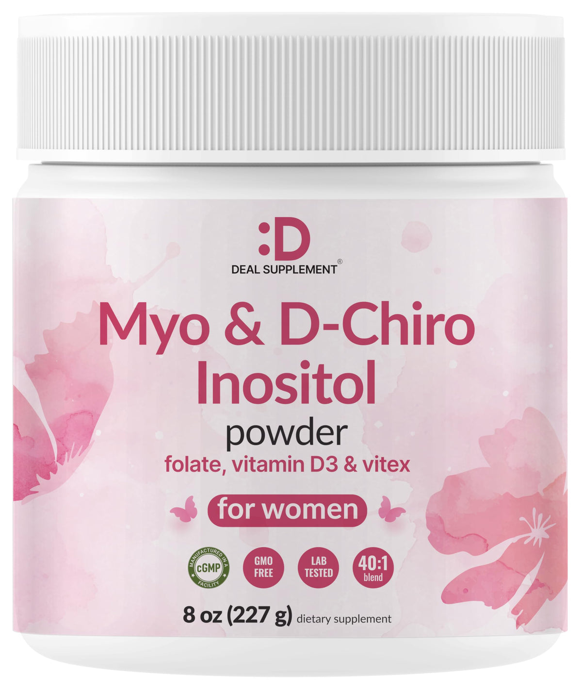 DEAL SUPPLEMENT frasco frontal mostrando etiqueta y beneficios