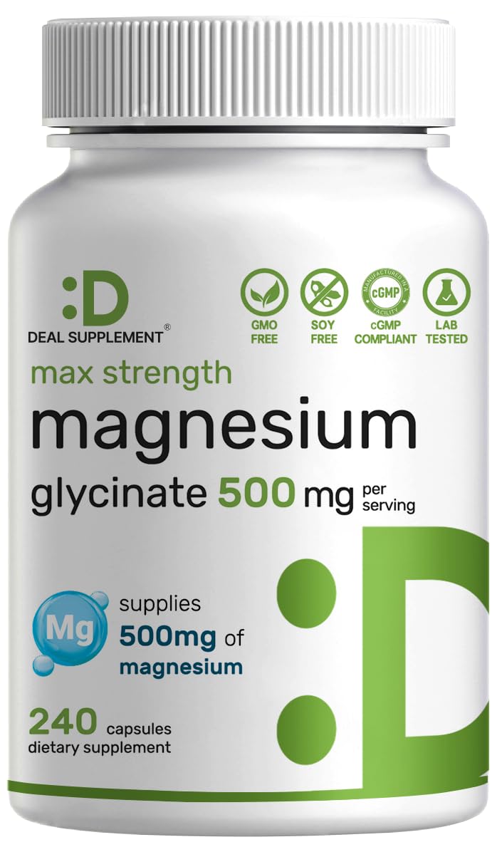 DEAL SUPPLEMENT frasco frontal mostrando 240 cápsulas y beneficio de suministro