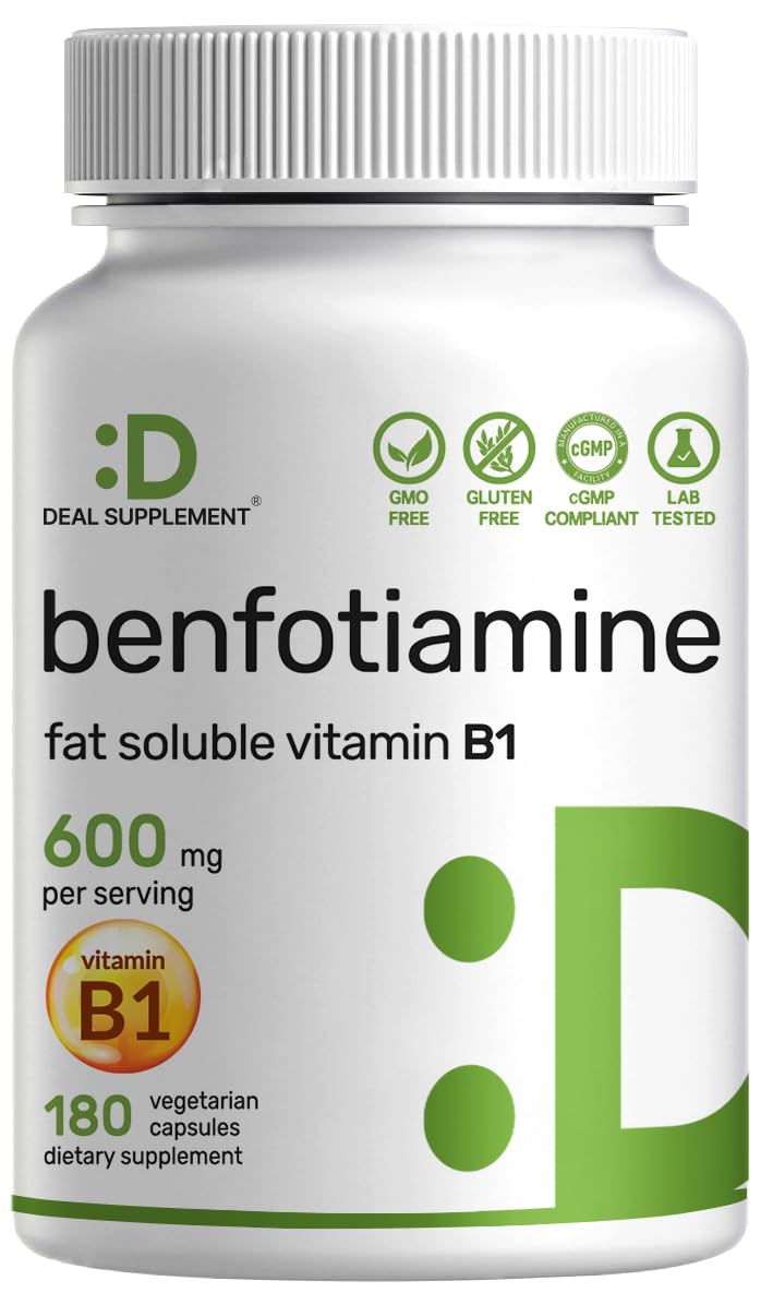 DEAL SUPPLEMENT frasco frontal mostrando 180 cápsulas veganas y dosificación clara