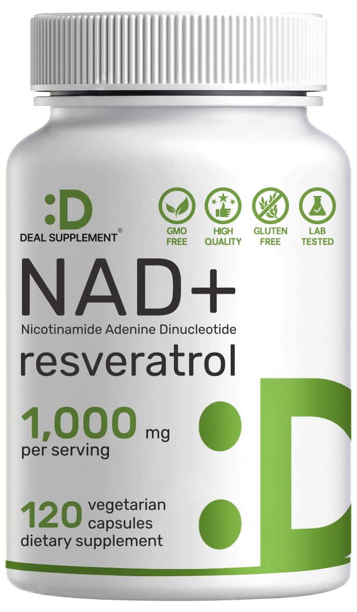 DEAL SUPPLEMENT vista frontal del envase mostrando 120 cápsulas y etiquetado claro