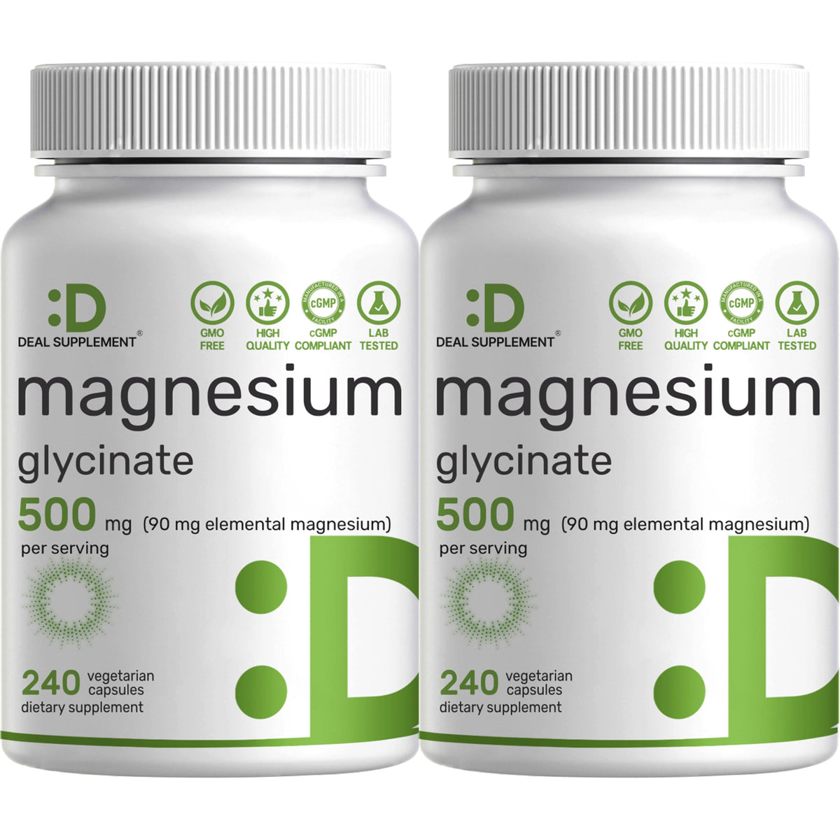 DEAL SUPPLEMENT envase frontal mostrando etiqueta clara y beneficio de absorción