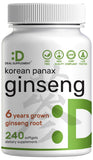 DEAL SUPPLEMENT envase frontal mostrando 240 softgels y diseño informativo