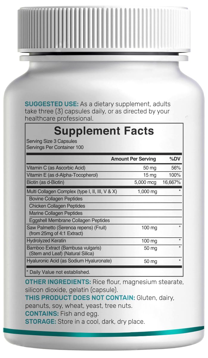 DEAL SUPPLEMENT ingredientes clave como bambú y saw palmetto ilustrados