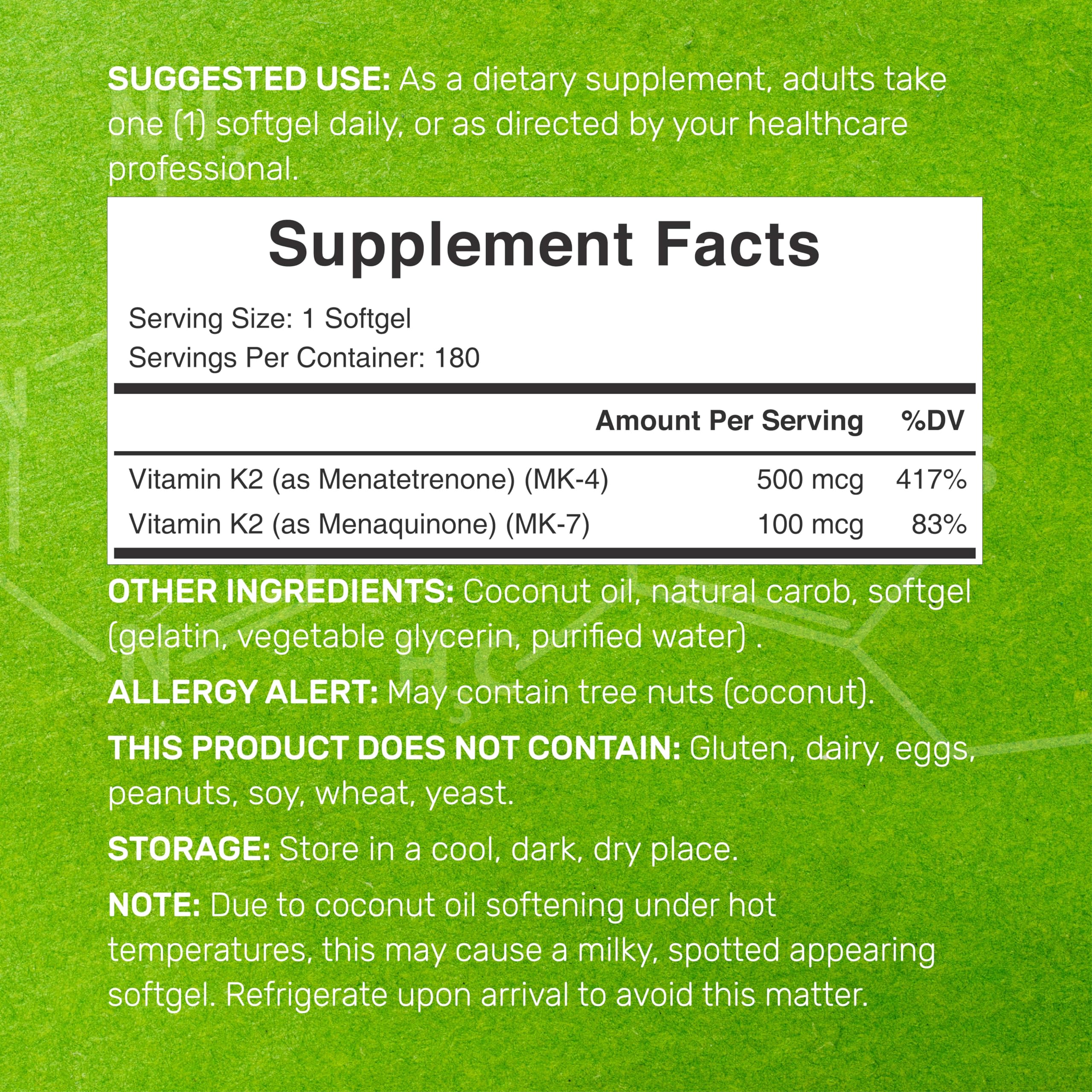 DEAL SUPPLEMENT primer plano de softgel mostrando su consistencia y fácil de tragar