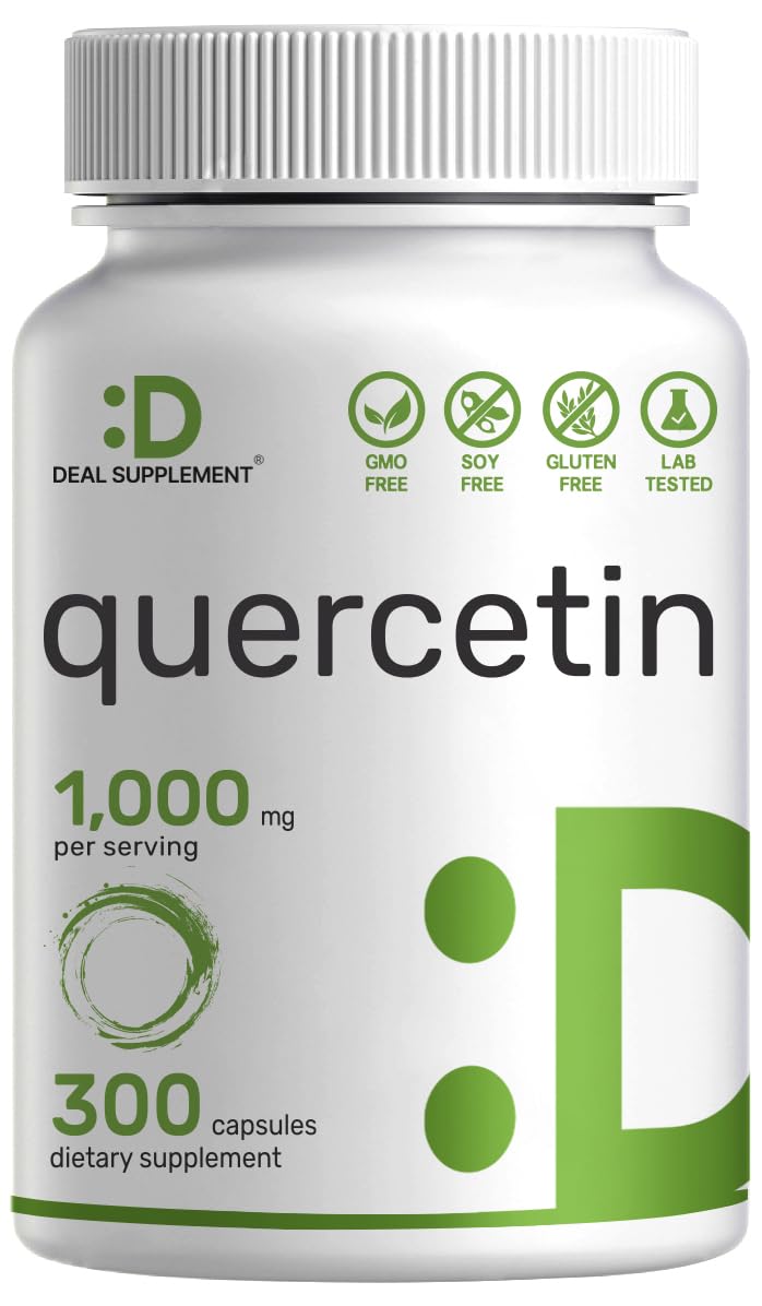 DEAL SUPPLEMENT frasco frontal que muestra 300 cápsulas y beneficio de alta concentración