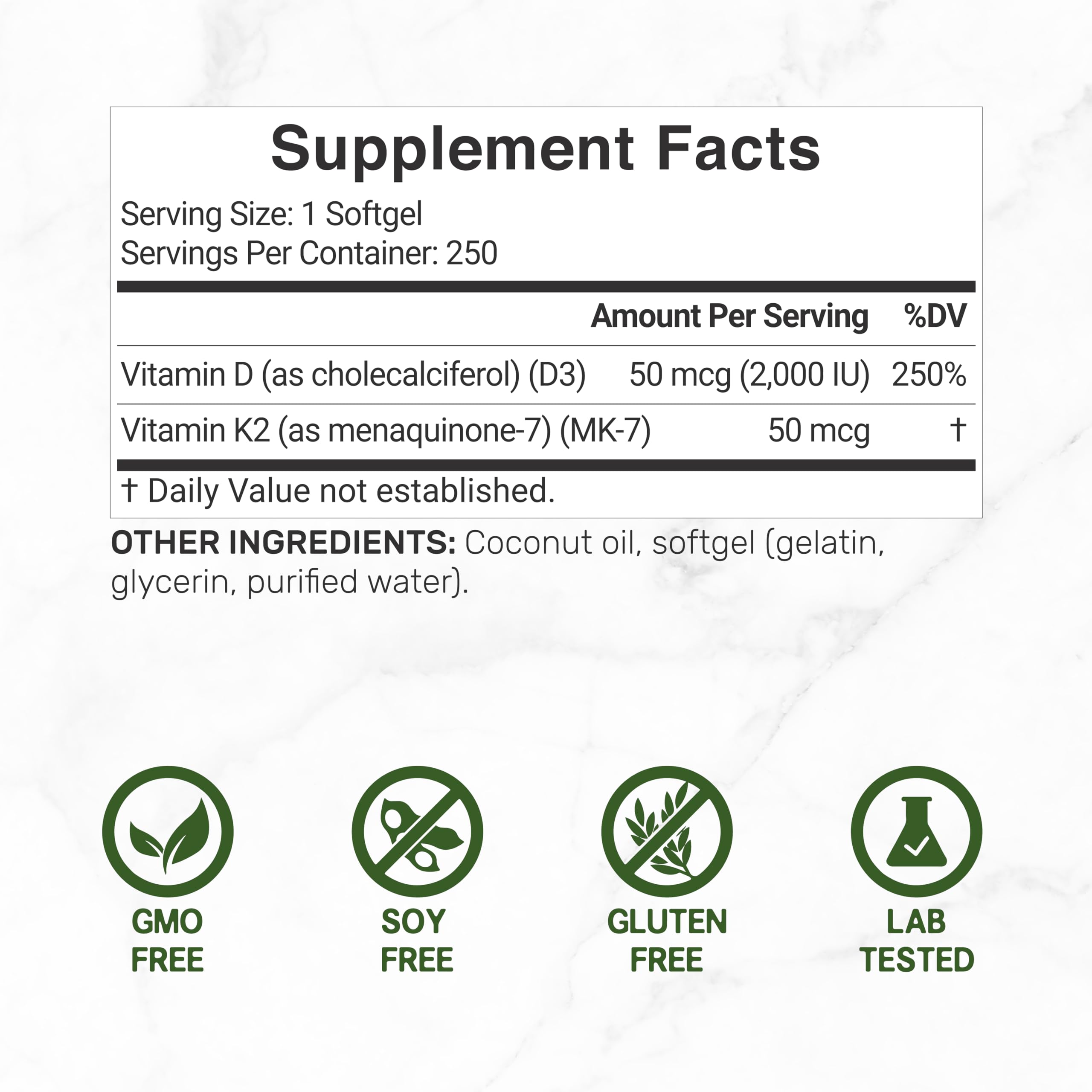 DEAL SUPPLEMENT close-up de softgels destacando tamaño fácil de tragar