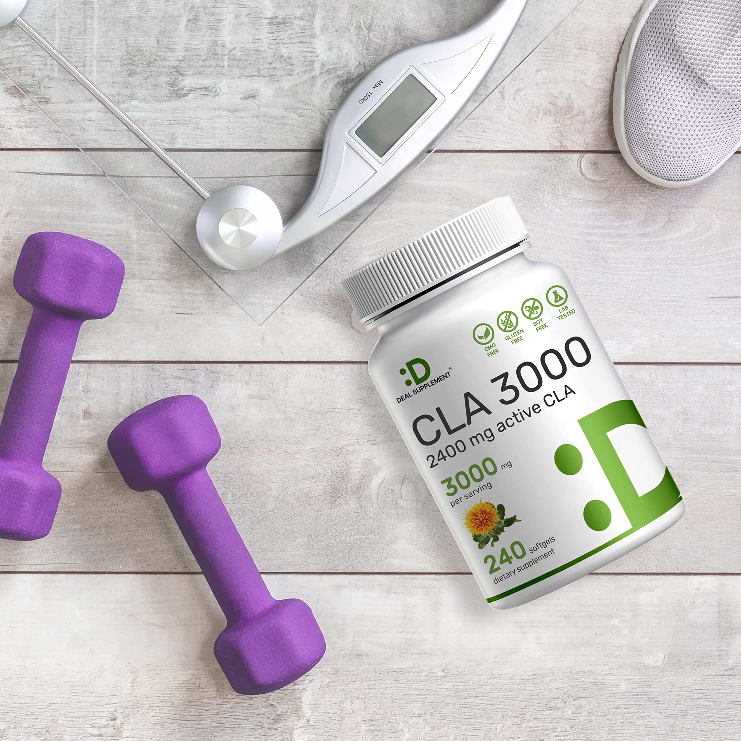 DEAL SUPPLEMENT producto en bolsa de gimnasio como apoyo a rutina activa