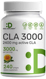DEAL SUPPLEMENT botella frontal mostrando etiquetado claro y concentración 3000 mg