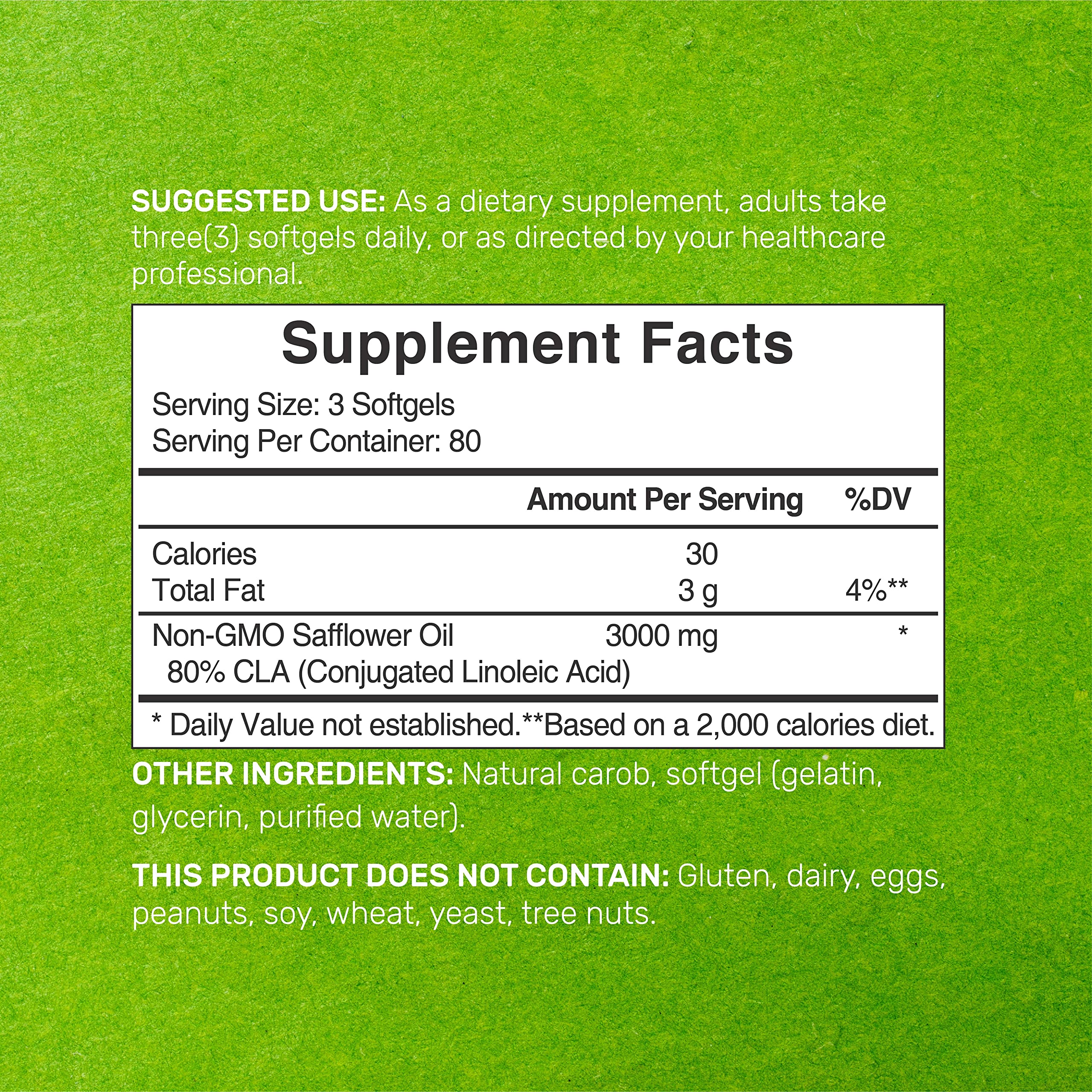DEAL SUPPLEMENT primer plano de softgel para ver textura y fácil de tragar