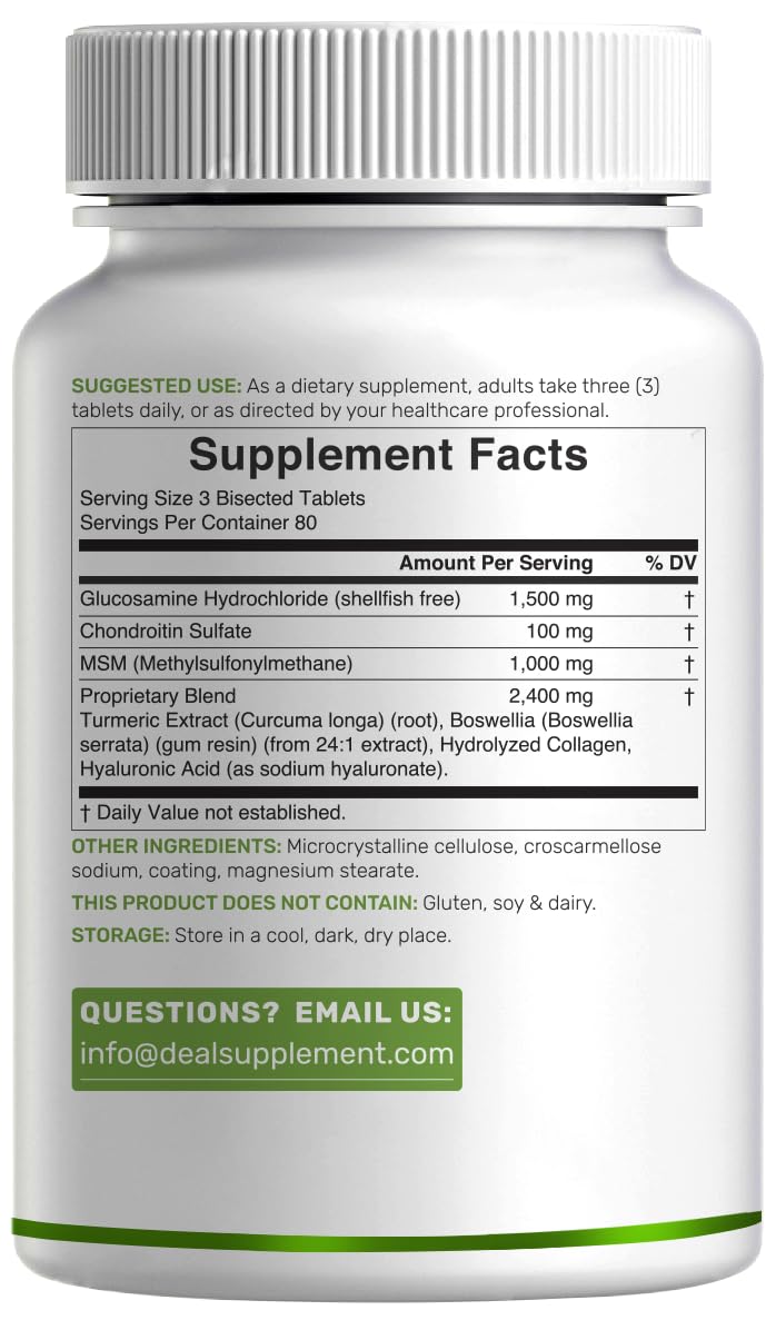 DEAL SUPPLEMENT frasco junto a rutina diaria en mesa para uso práctico