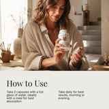 Dear Apothecary etiqueta cercana con ingredientes y certificaciones legibles