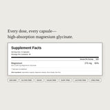 Dear Apothecary etiqueta con información de 275 mg y verificación química
