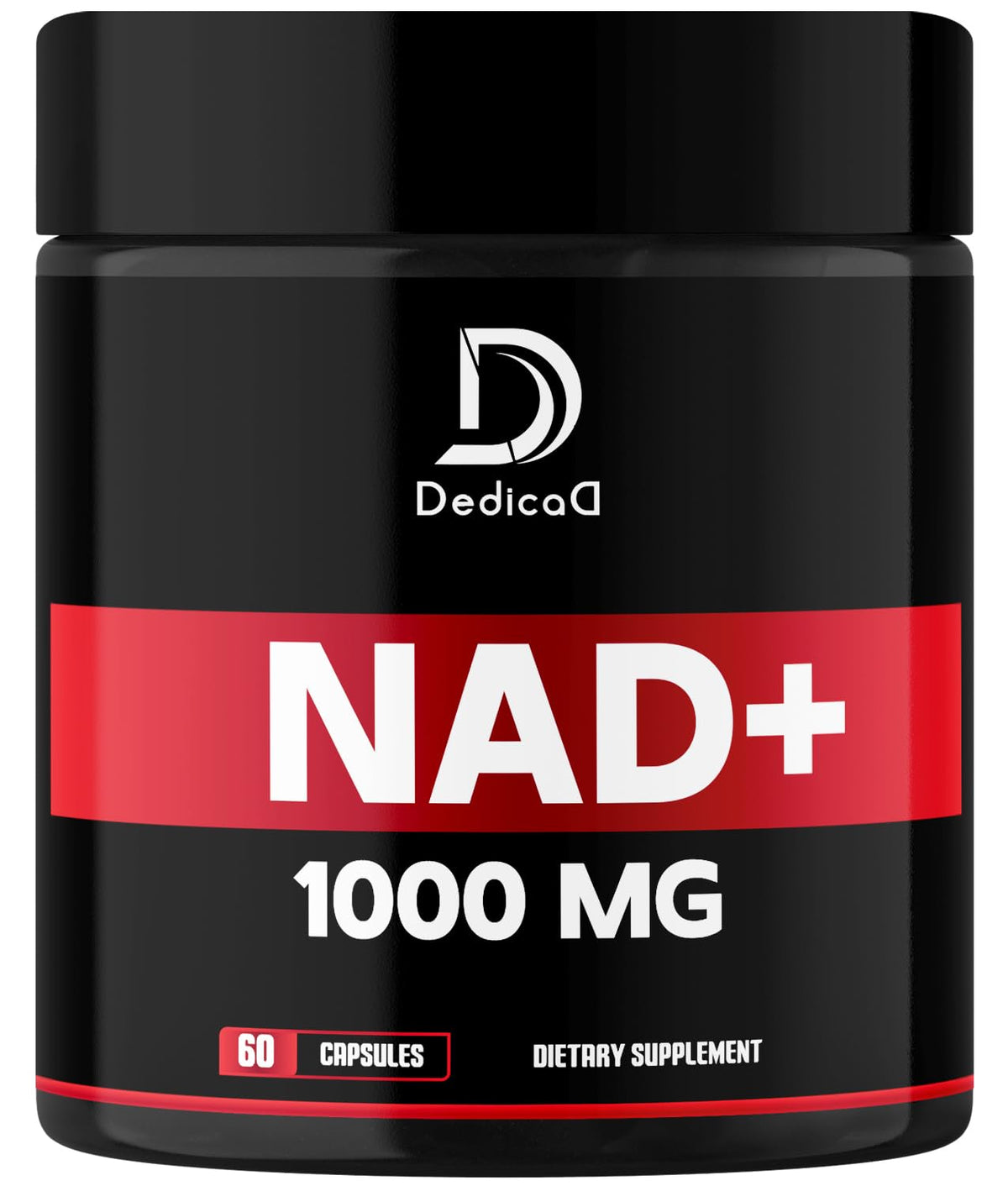 DEDICAD envase frontal mostrando dosis y beneficio energético