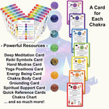 Deep Healing Light uso de cartas durante meditación para enfoque y calma