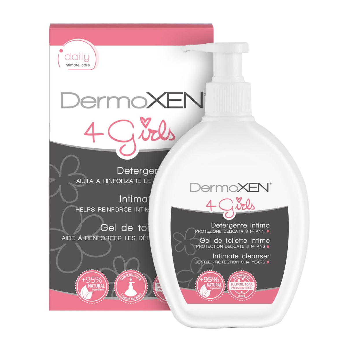 DERMOXEN envase frontal mostrando diseño y tamaño beneficioso