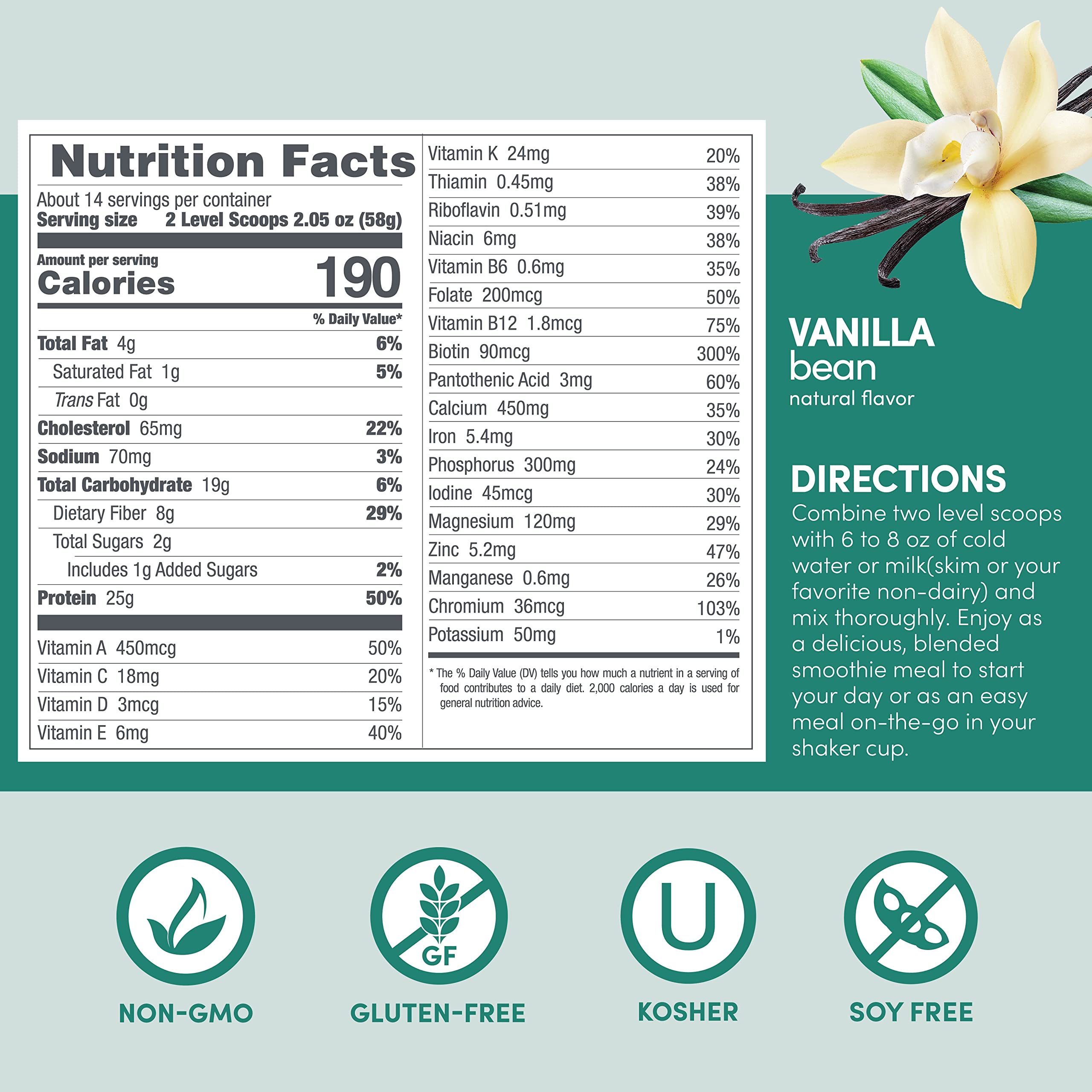 Designer Wellness batido en mesa de desayuno como opción nutritiva y conveniente