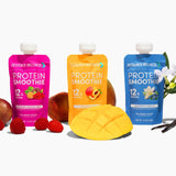 Designer Wellness smoothie en mesa de desayuno como opción práctica