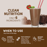 Designer Wellness primer plano de textura del polvo de cacao, mezcla fácil