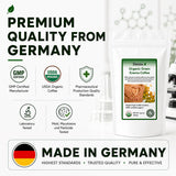 Detox Organic Green Enema Coffee ingredientes de café verde sin tostar, naturales