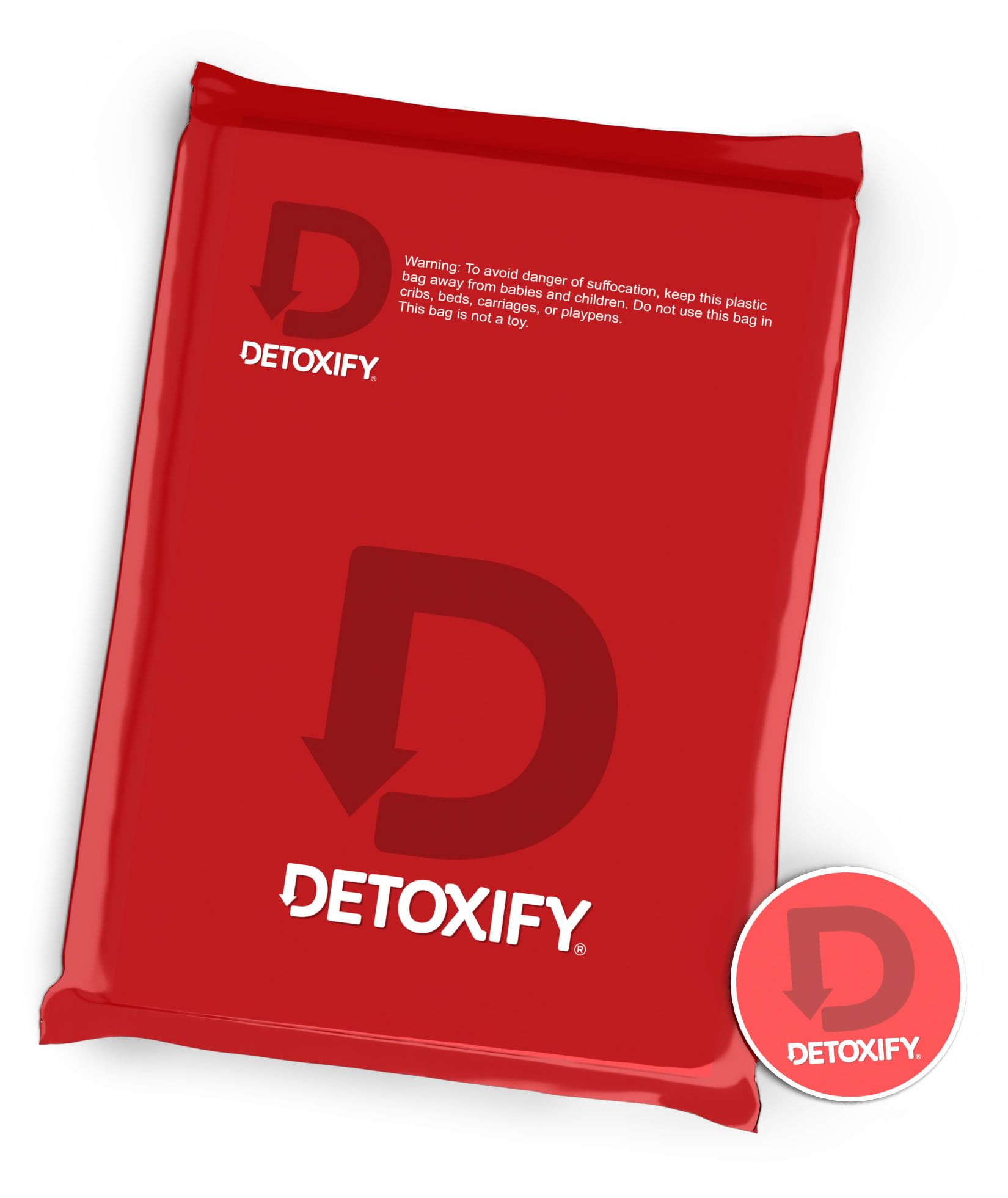 Detoxify detalle de etiqueta con ingredientes y extractos, beneficio: transparencia de fórmula