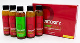 Detoxify kit en bolsa de transporte, ideal para limpieza durante viajes