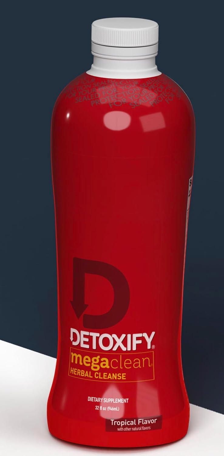 Detoxify textura del líquido tropical para apreciar color y consistencia refrescante