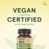 DEVA sello Vegan Society visible como garantía de origen vegetal