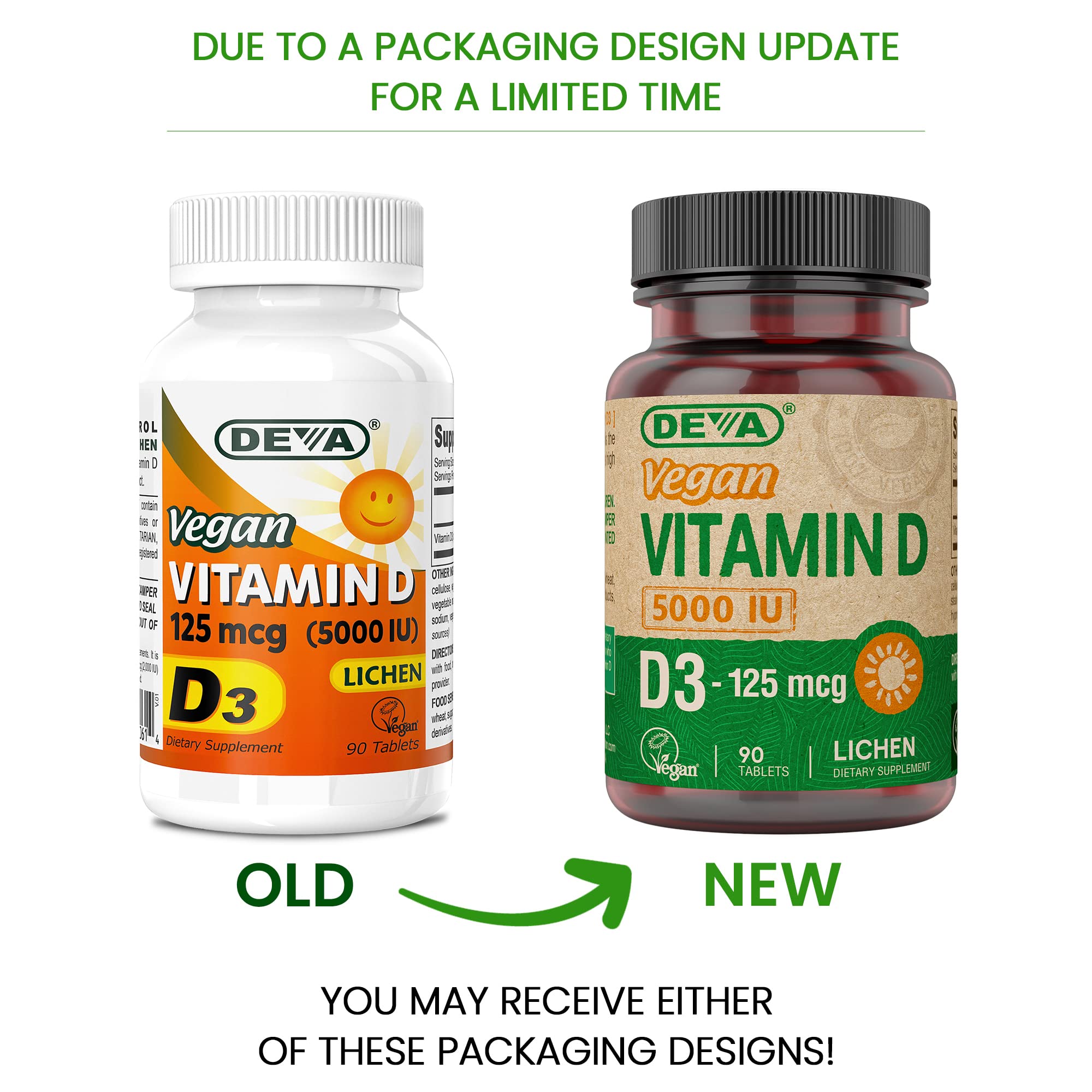 DEVA etiqueta con certificación vegana y lista de ingredientes claros