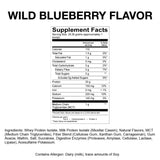 Devotion Nutrition pancakes proteicos con wild blueberry listos para comer