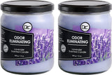 Dianne's Custom Candles frontal del pack lavanda mostrando diseño y beneficio aromático