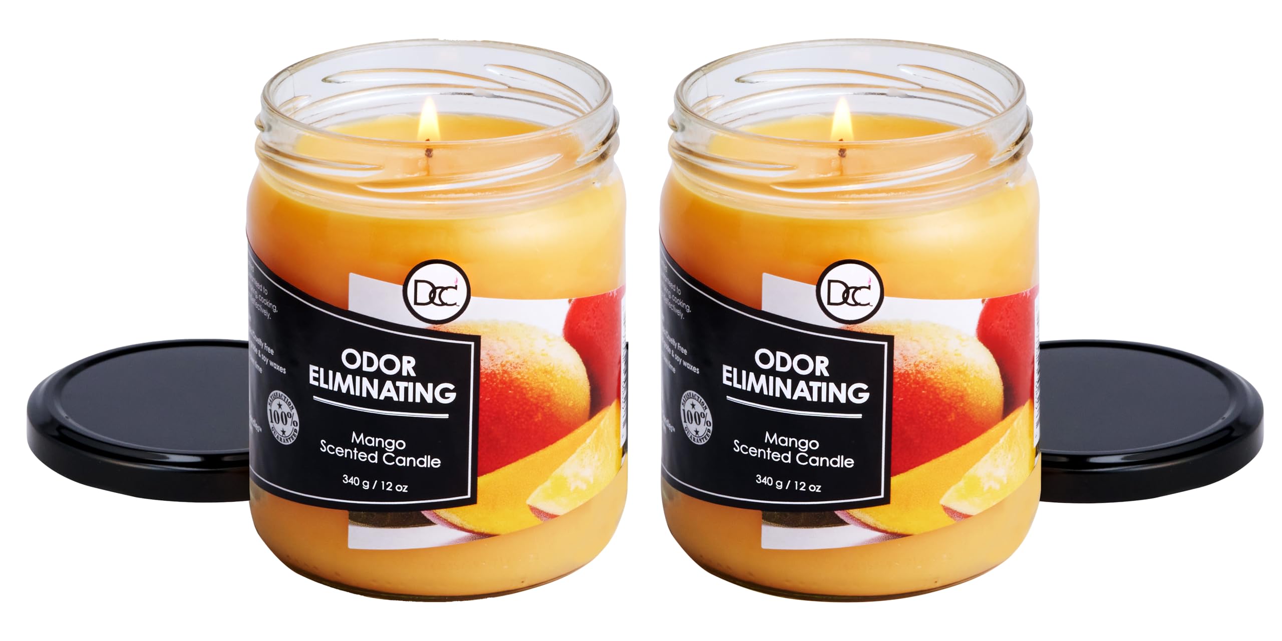 Dianne's Custom Candles primer plano de textura de cera premium