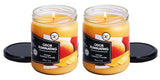 Dianne's Custom Candles primer plano de textura de cera premium