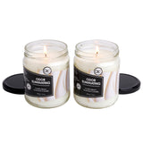 Dianne's Custom Candles tapa mostrada cerrada, protege fragancia y frescura