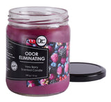 Detalle de la cera de la vela Very Berry Dianne's Custom Candles textura y calidad