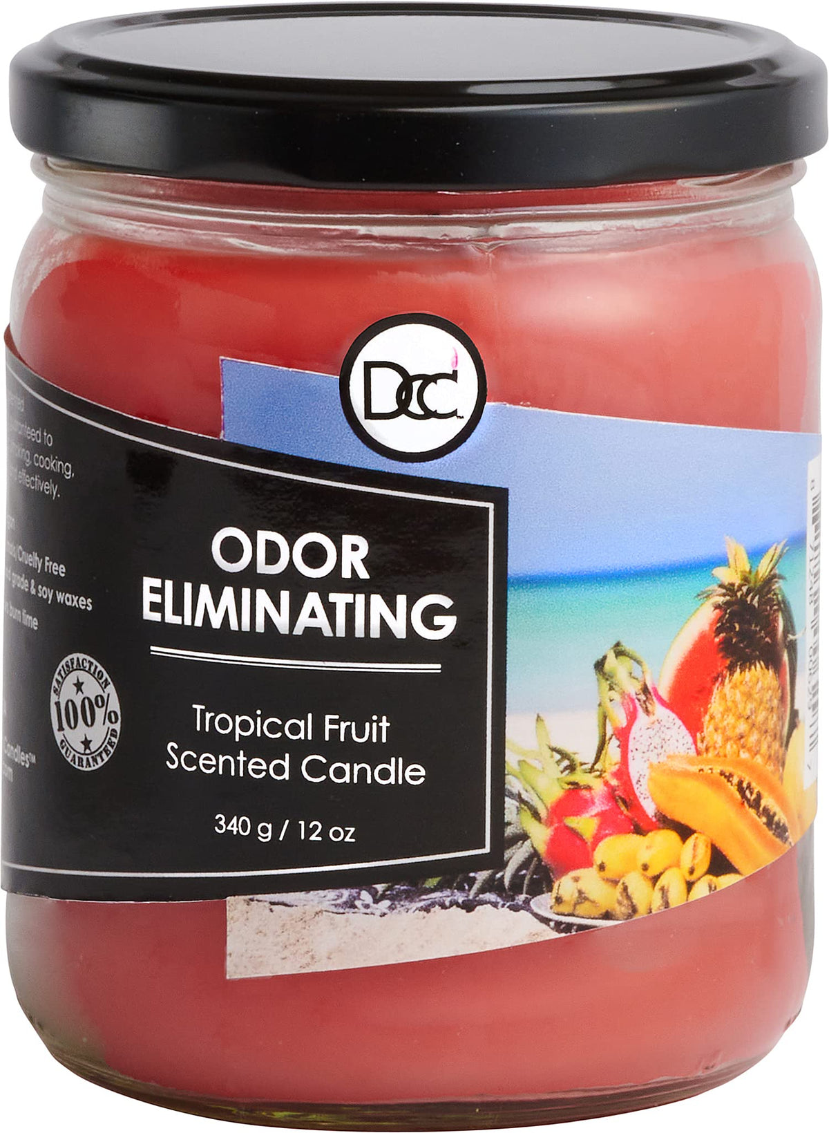 Dianne's frontal del envase mostrando aroma tropical y beneficio eliminador de olores