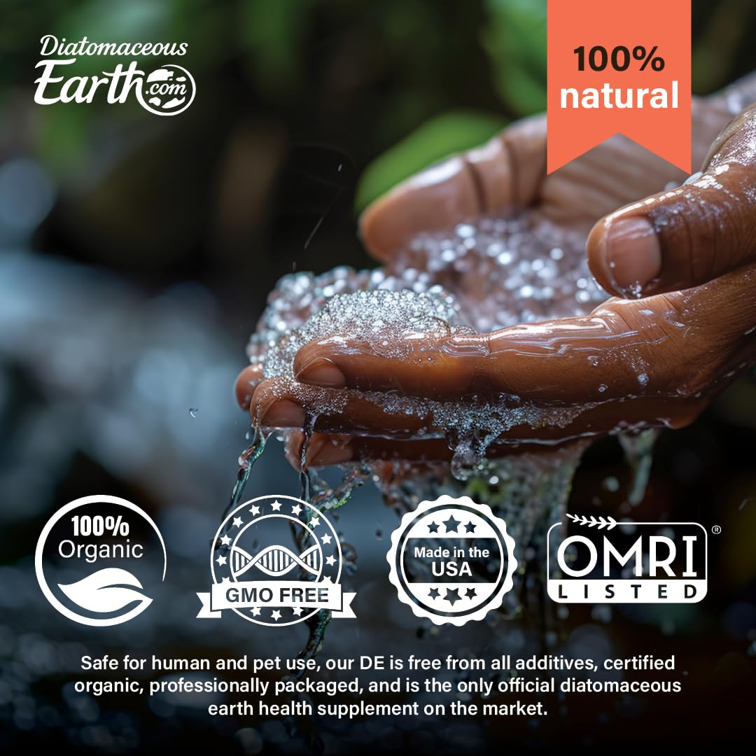DiatomaceousEarth escena de jardinería orgánica en ambiente doméstico