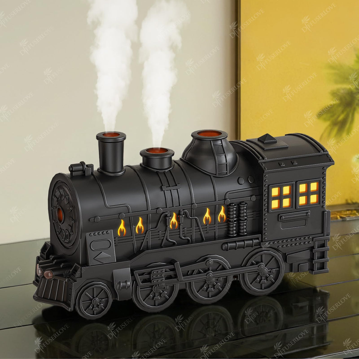 Diffuserlove difusor frontal mostrando diseño de tren y elegante acabado