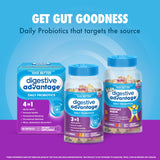 Digestive Advantage toma diaria con vaso de agua como rutina sencilla
