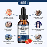 dilib persona usando gotas sublinguales para rapidez de absorción