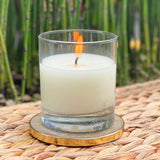Direct Candle Supply comparación de tamaño con manos para control de porciones