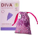 DIVA copa frontal y empaque mostrando protección y duración