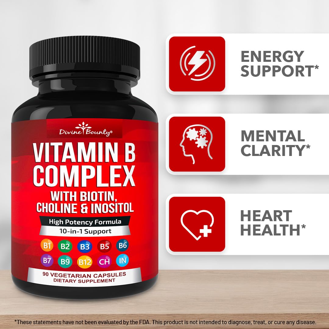 Divine Bounty frasco sobre encimera de cocina, integra bien en estilo de vida sano