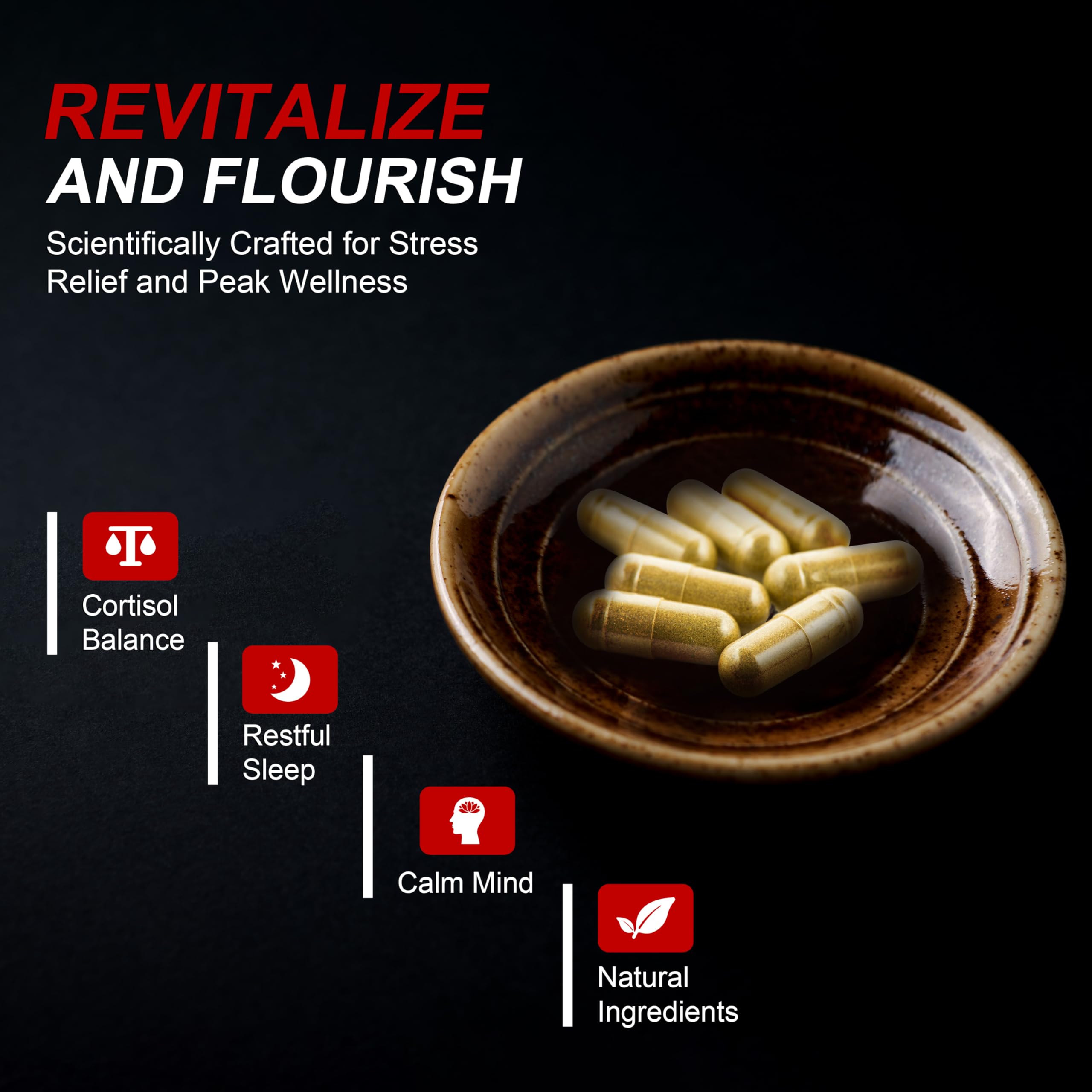 DLNIA botanicals: ashwagandha, ginkgo y lions mane que apoyan enfoque