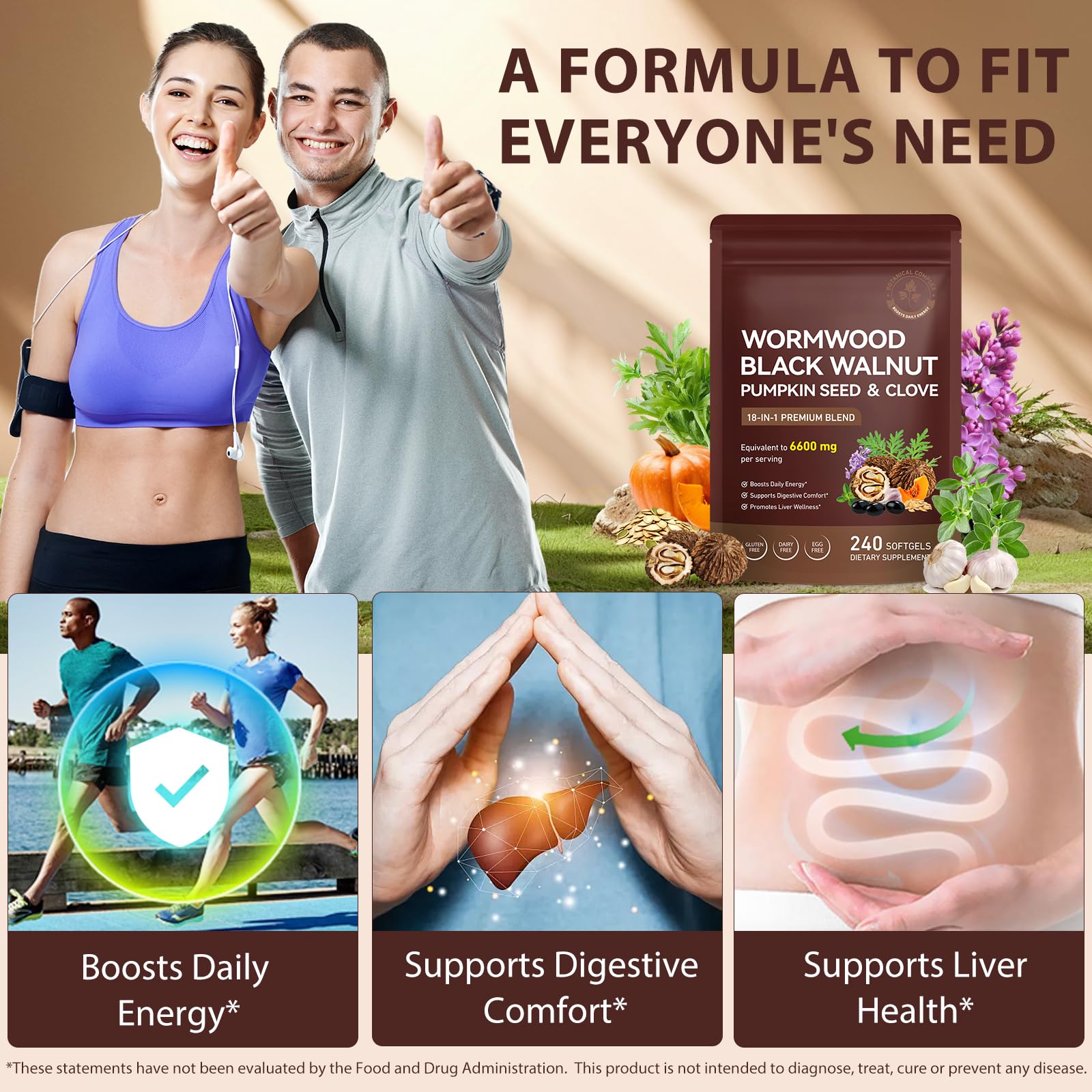 DLOMFVFQ envase abierto con softgels dentro demostrando cantidad por bote