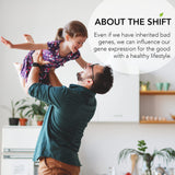 DNA SHIFT producto en cocina para mostrar uso diario e integración lifestyle