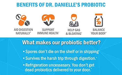 Doctor Danielle cápsula junto a mano, tamaño práctico y dosificación