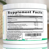 Doctor Danielle etiqueta nutricional clara con ingredientes principales