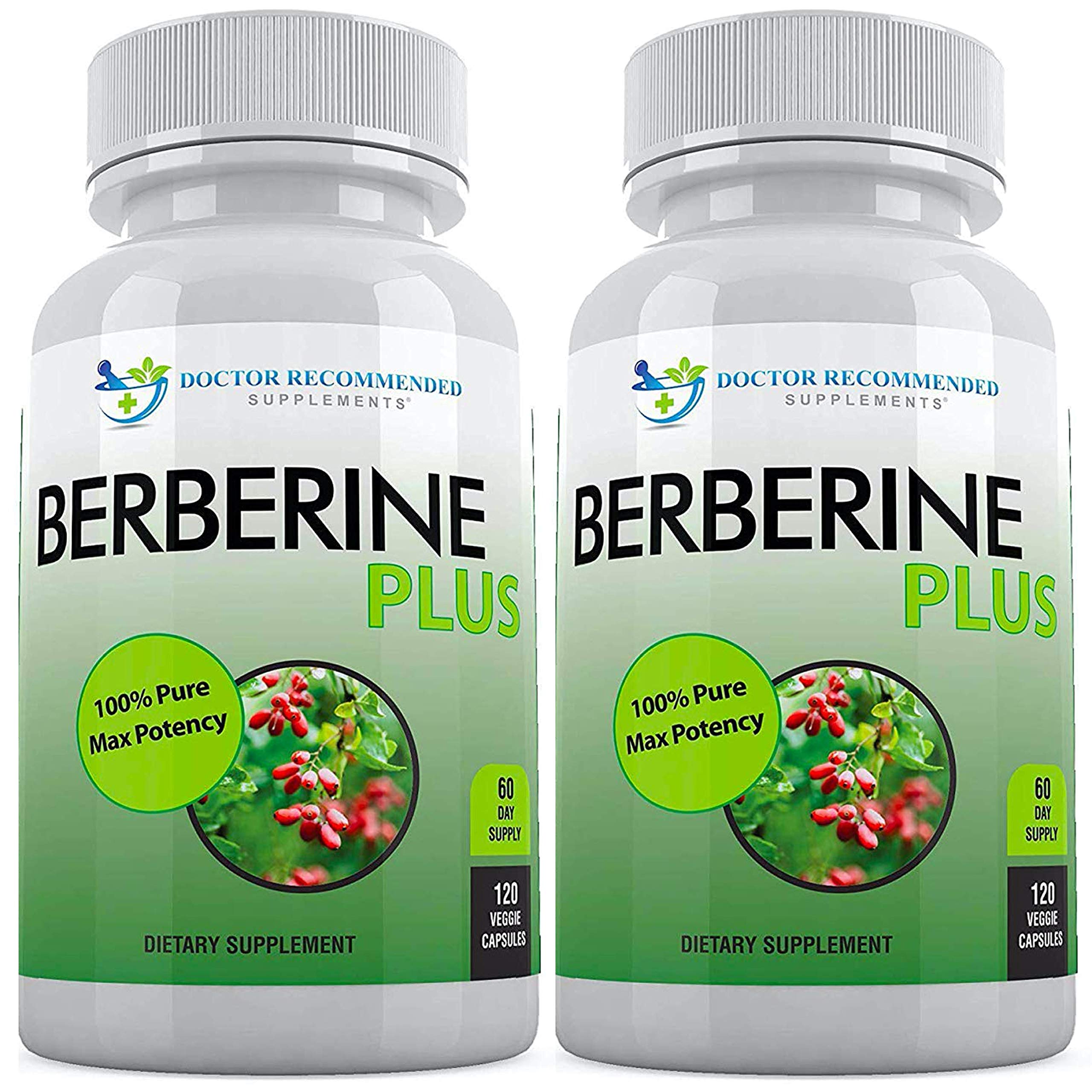 DOCTOR RECOMMENDED SUPPLEMENTS frasco frontal mostrando etiqueta y beneficio de pureza