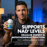 DOCTOR RECOMMENDED SUPPLEMENTS cápsula en mano para comparar tamaño y facilidad